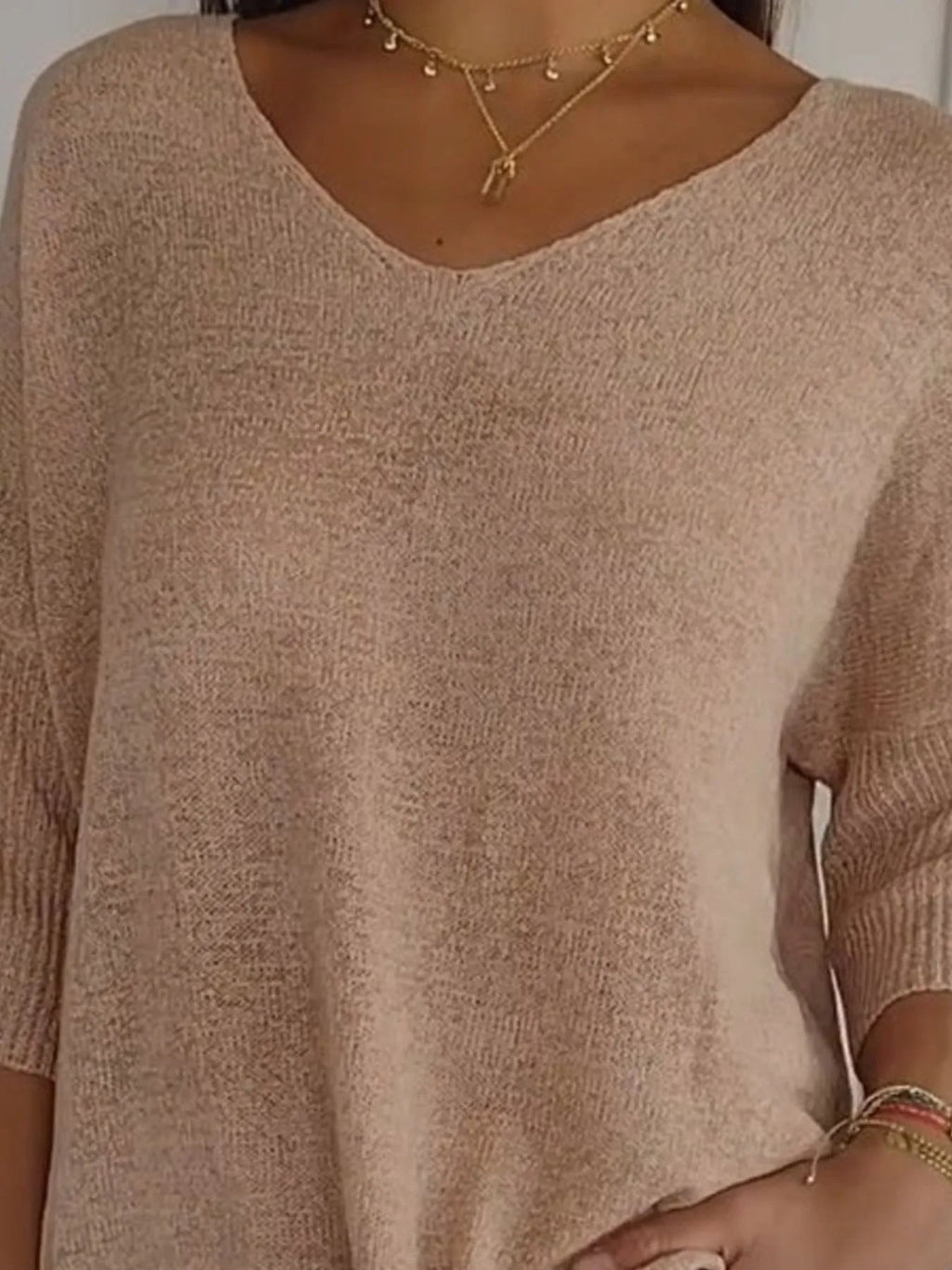 Full Size Relaxed Fit Ribbed Hem Sweater Plus (5)