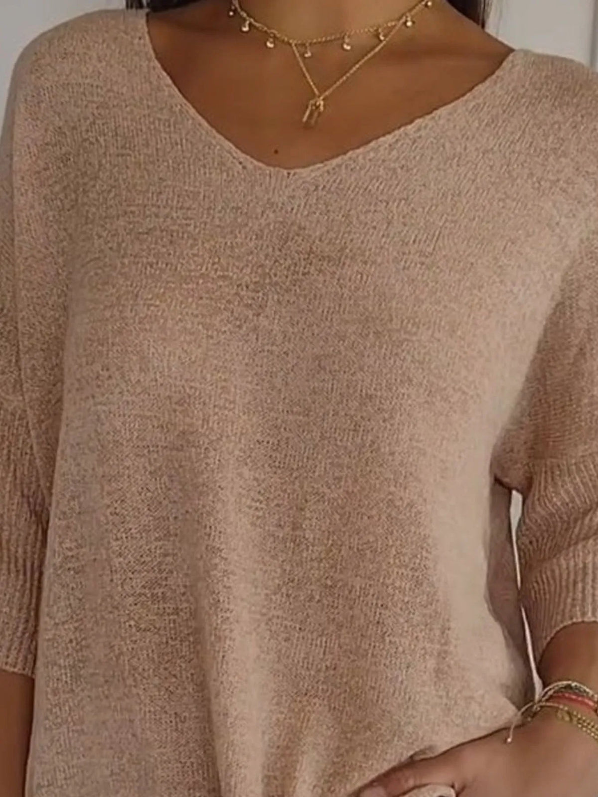 Full Size Relaxed Fit Ribbed Hem Sweater Plus (5)