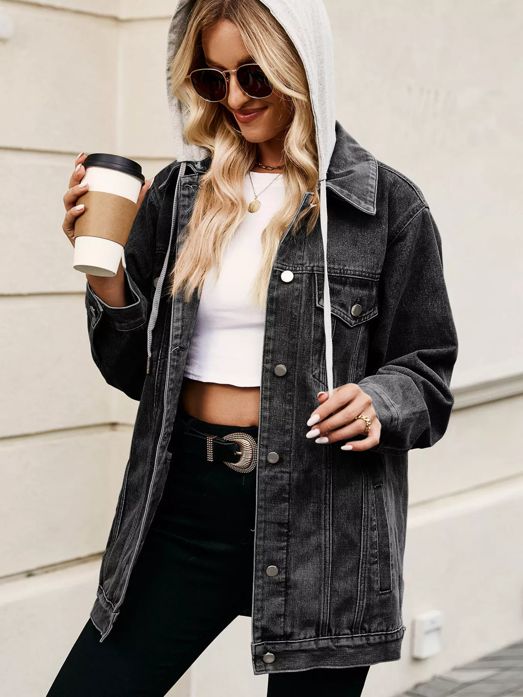 Button Up Long Sleeve Denim Jacket (10)