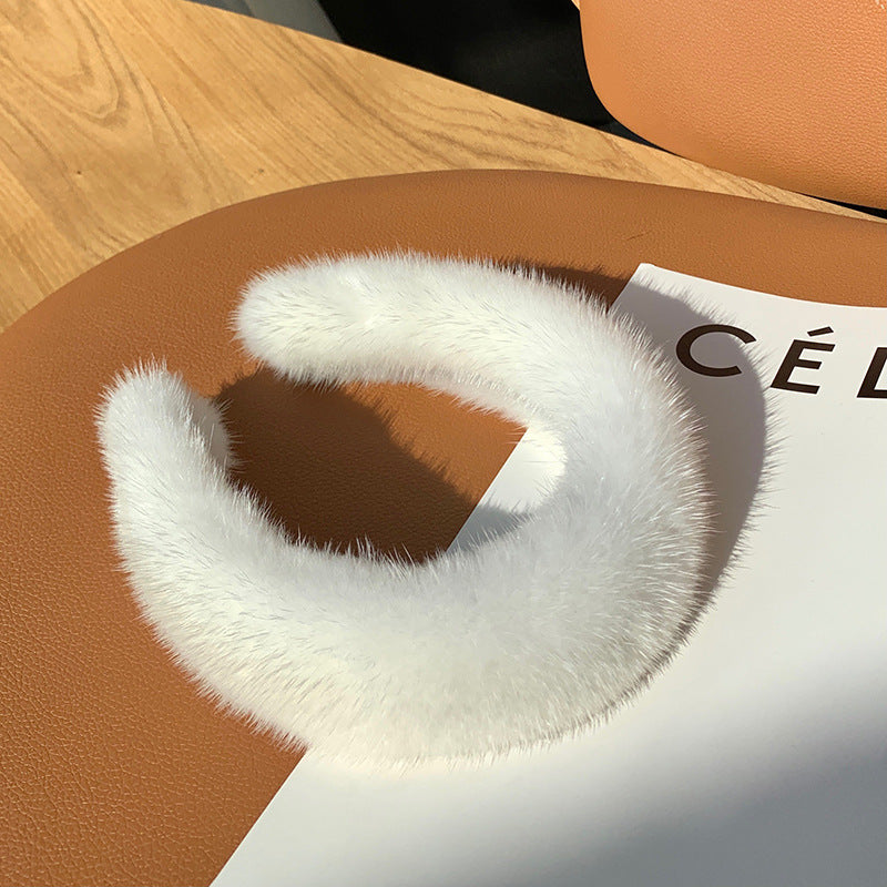 Hair Band Plush Mink Candy photo 8