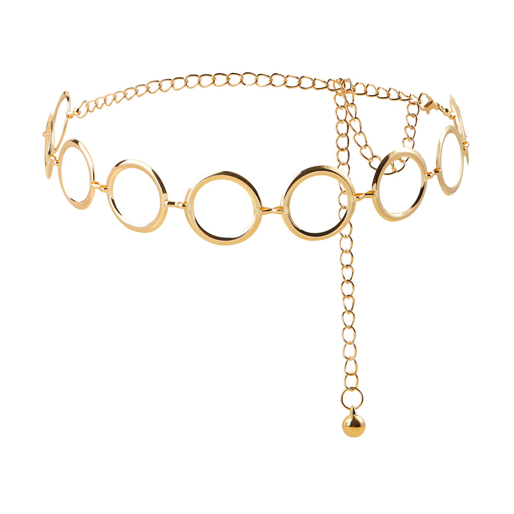 Circle Metal Chain Belt variant CJYD1776865-GOLD
