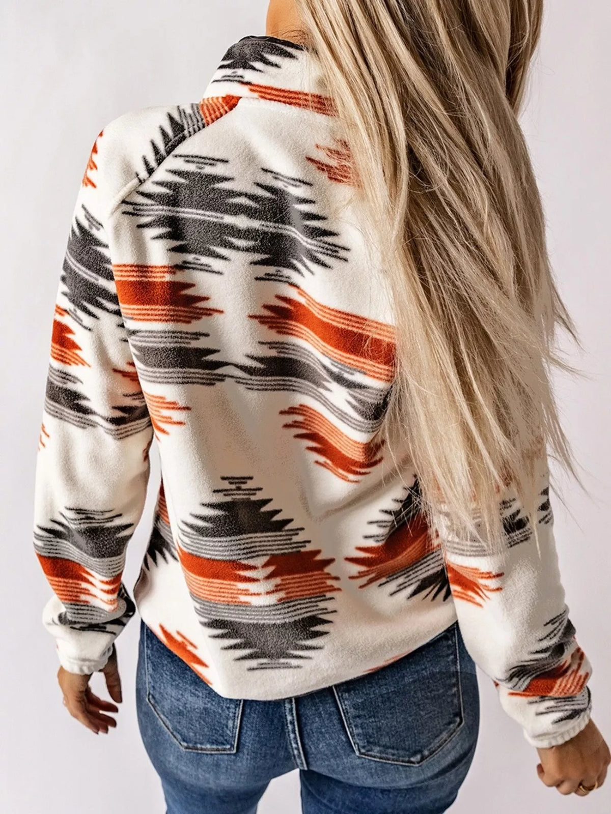 Geometric Snap Down Jacket (4)
