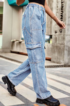 Loose Fit Long Pants Pockets (5)