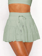 Ruched Mini Skort Pockets (10)