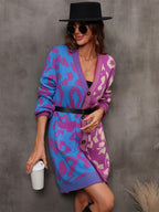 Leopard Button Down Longline Cardigan (2)