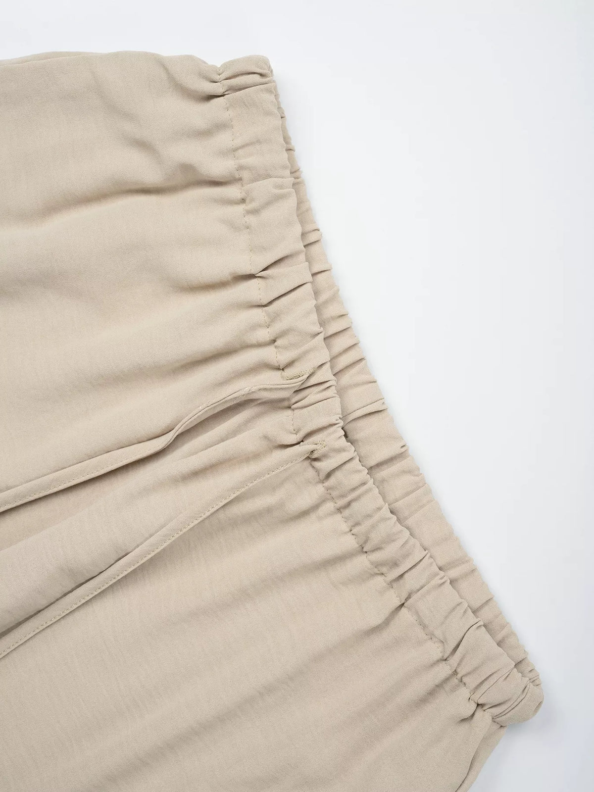 Drawstring Wide Leg Pants (2)