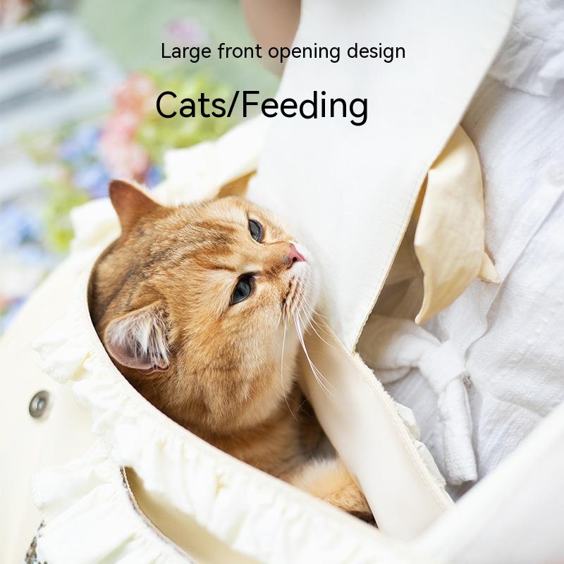 Outdoor Breathable Simple Crossbody Cat Bag photo 5