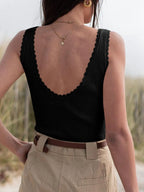 Ribbed Scoop Neck Tank Top (11)