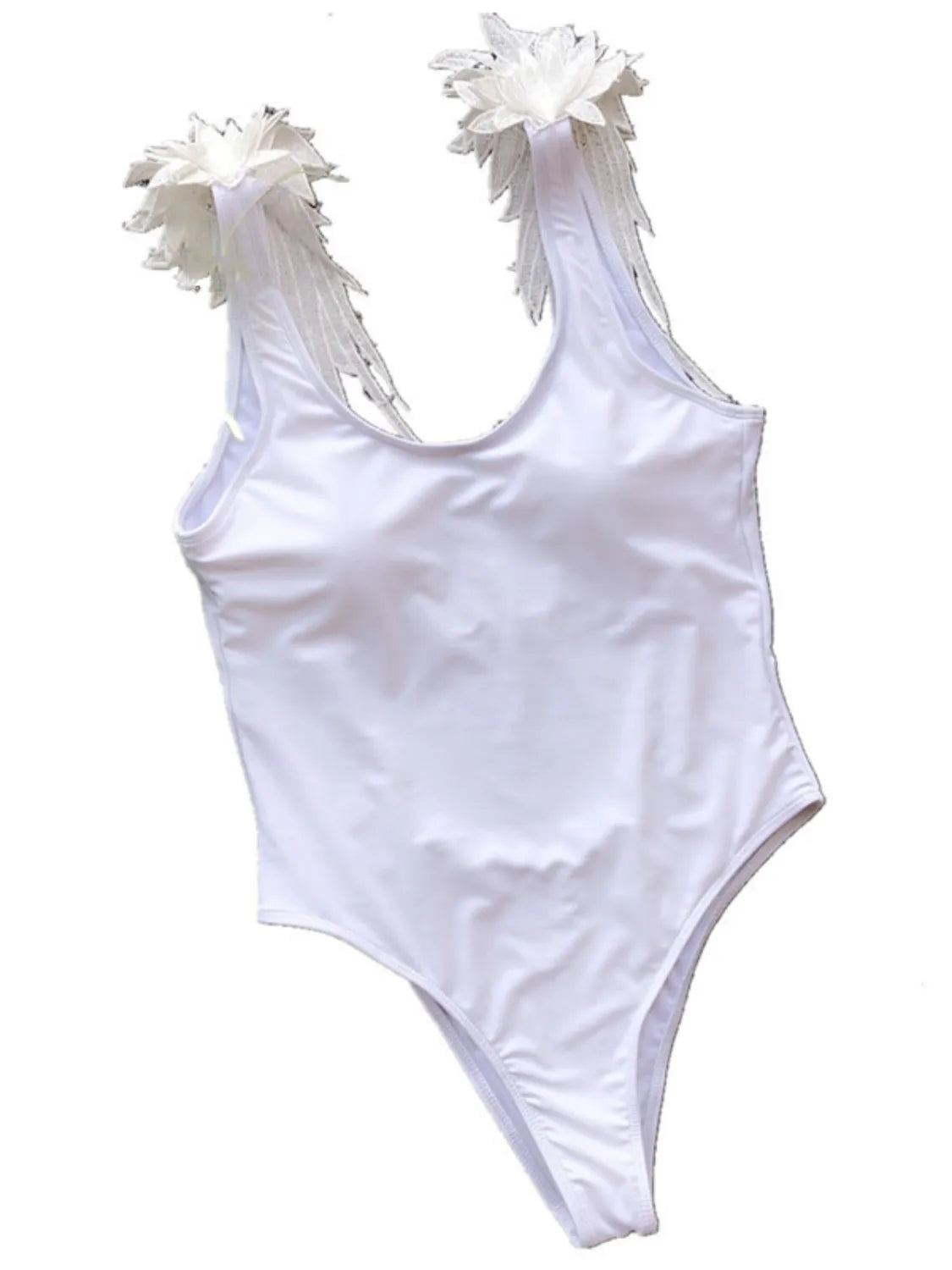 Backless Wide Strap Parent-child Swimwear (28)