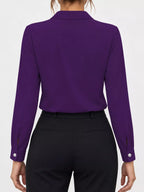 Long Sleeve Satin Blouse (46)