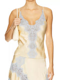 Lace Detail Cami Skirt Set