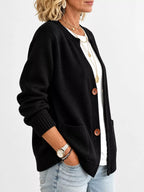 Full Size Button-down Knit Cardigan Plus (13)