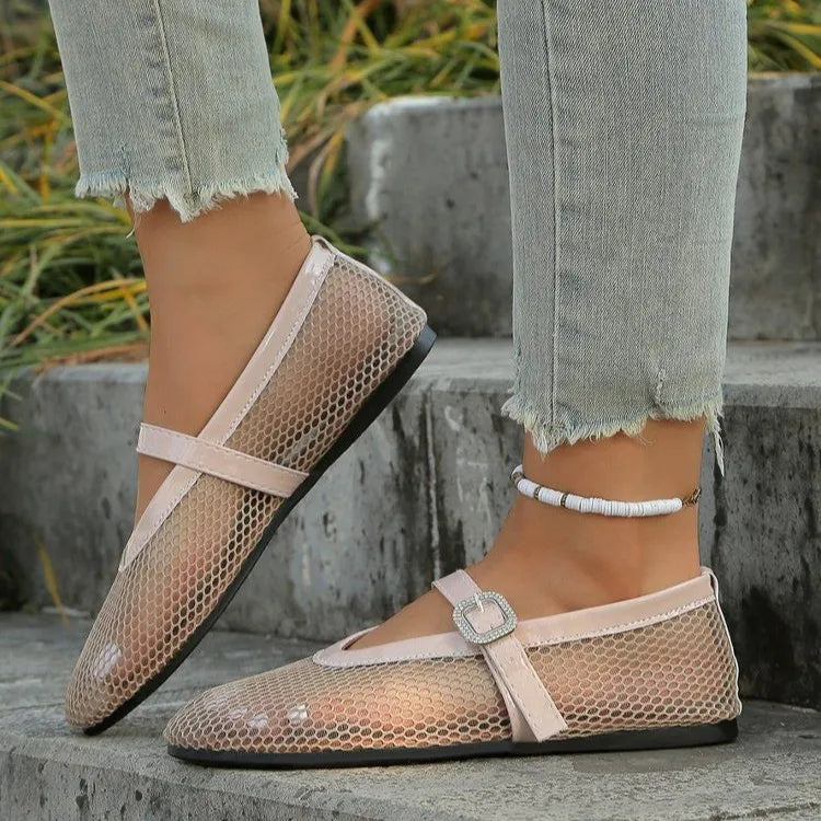 Round Toe Flats Sandals (5)