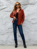 Corduroy Button-up Shirt (15)