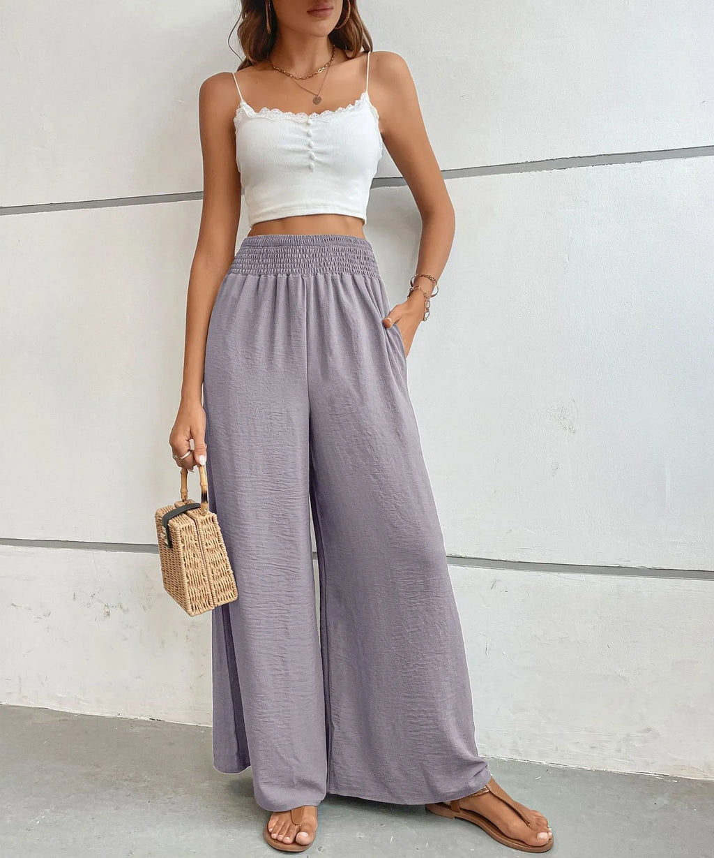 High-waisted Wide Leg Pants (15)