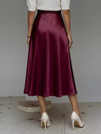 Satin Midi Skirt (4)