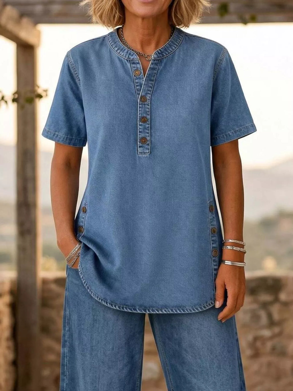 Full Cropped Denim Set (8)