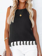Tassel Knit Tank (6)