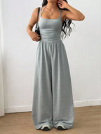Spaghetti Strap Wide-leg Jumpsuit (11)