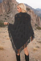 Tassel Hem Knit Cover Up (2)