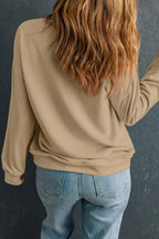 Round Neck Dropped Shoulder Sweatshirt (8)