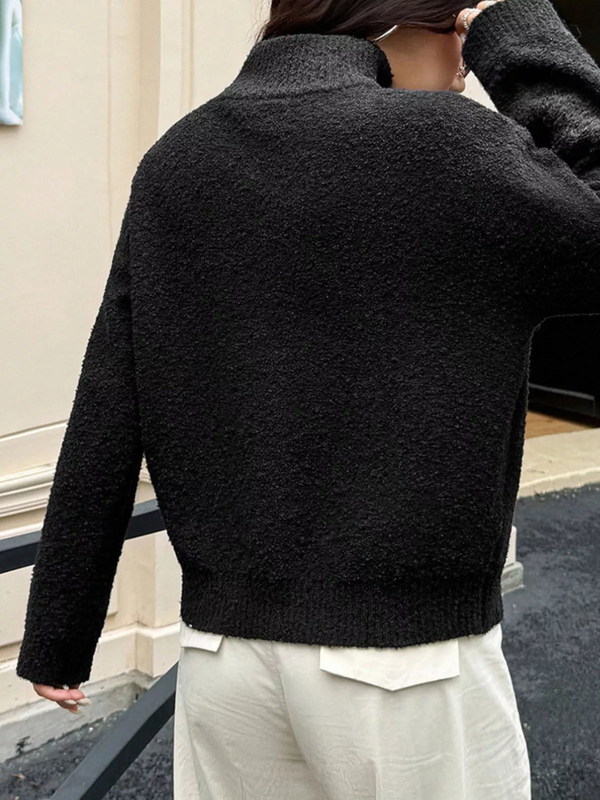Turtleneck Long Sleeve Sweater (14)