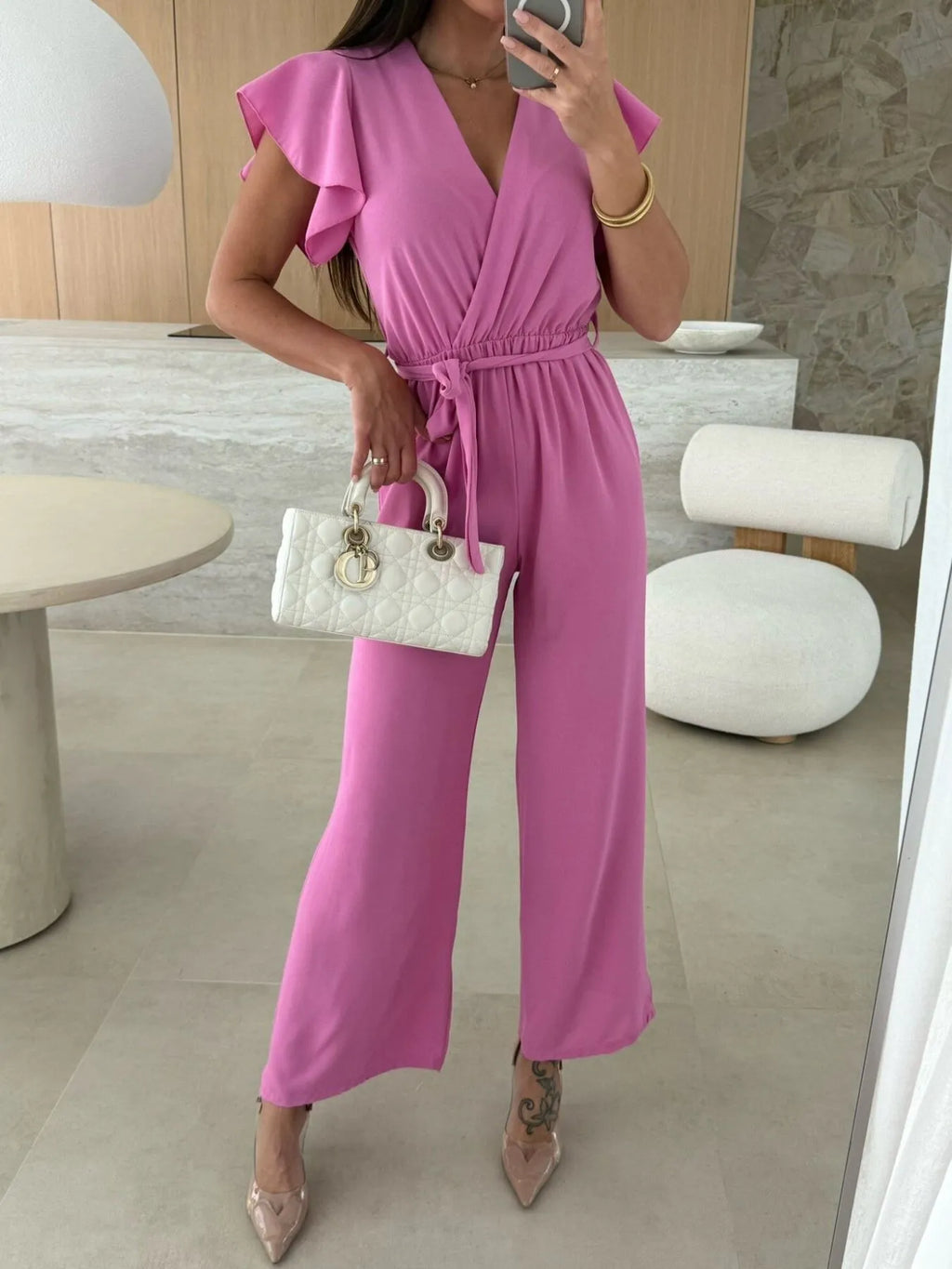 Surplice Wide Leg Belted Jumpsuit (11)