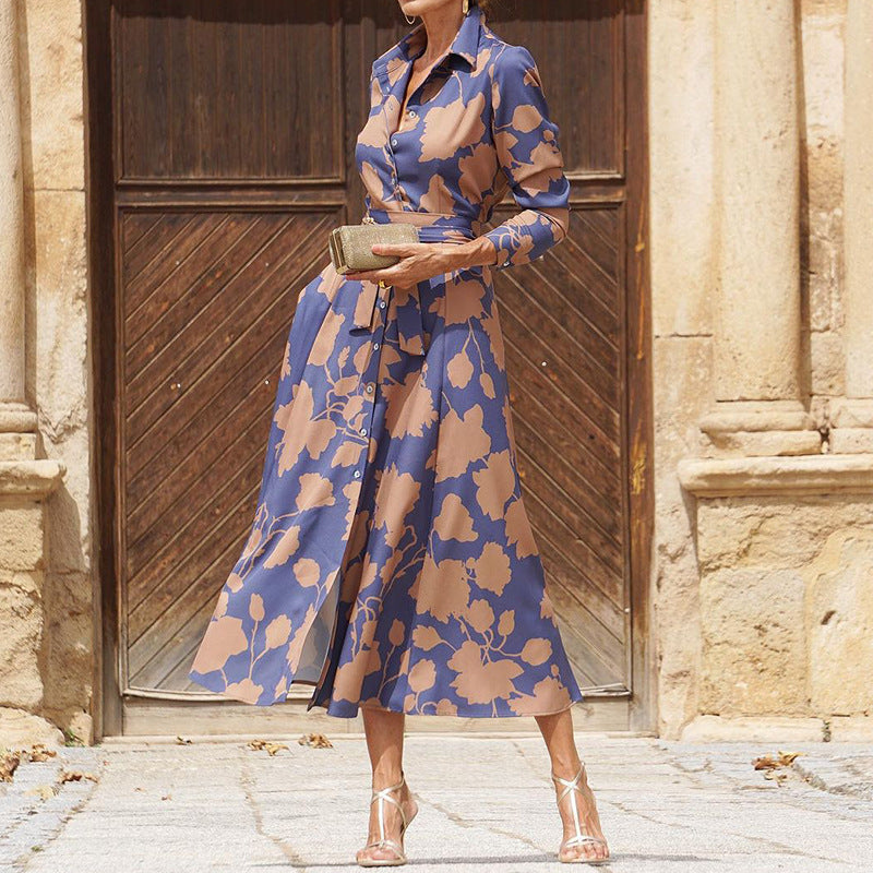 Printed Midi Dress variant CJLY198152201AZ|CJLY198152202BY|CJLY198152203CX|CJLY198152204DW