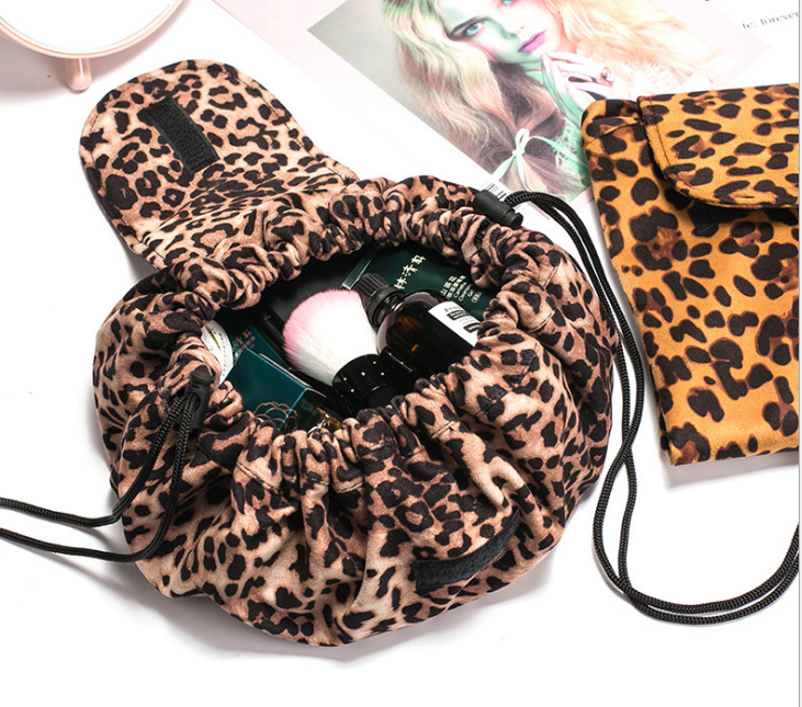 Animal Print Large Capacity Drawstring Bag (93)