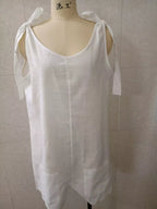 Full Size Tie-shoulder Romper Pockets Plus (17)