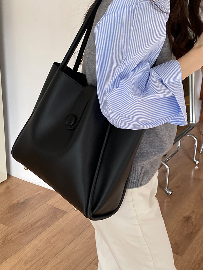 Retro One-shoulder Work Commuter Tote photo 25