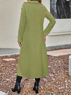 Full Size Double-breasted Longline Trench Coat Plus (12)