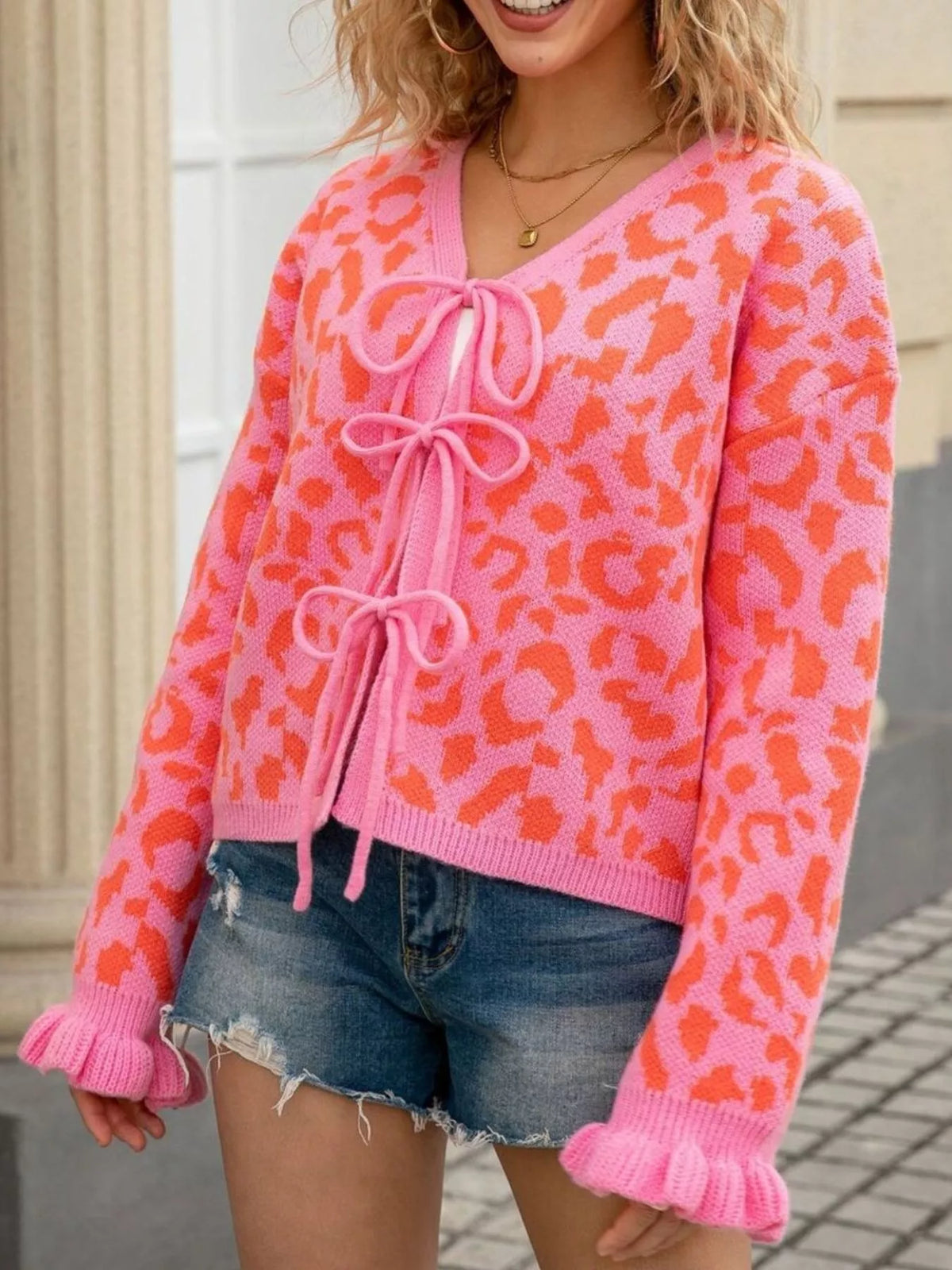 Leopard Tie-front Cardigan (15)