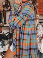 Plaid Button Up Long Sleeve Shirt (29)
