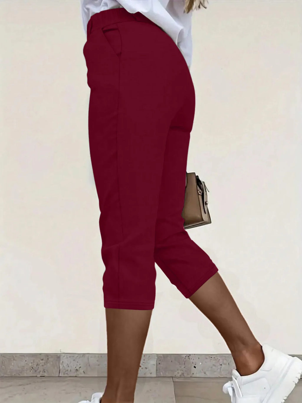 Pleated Detail Pants Pockets (11)