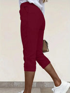 Pleated Detail Pants Pockets (11)