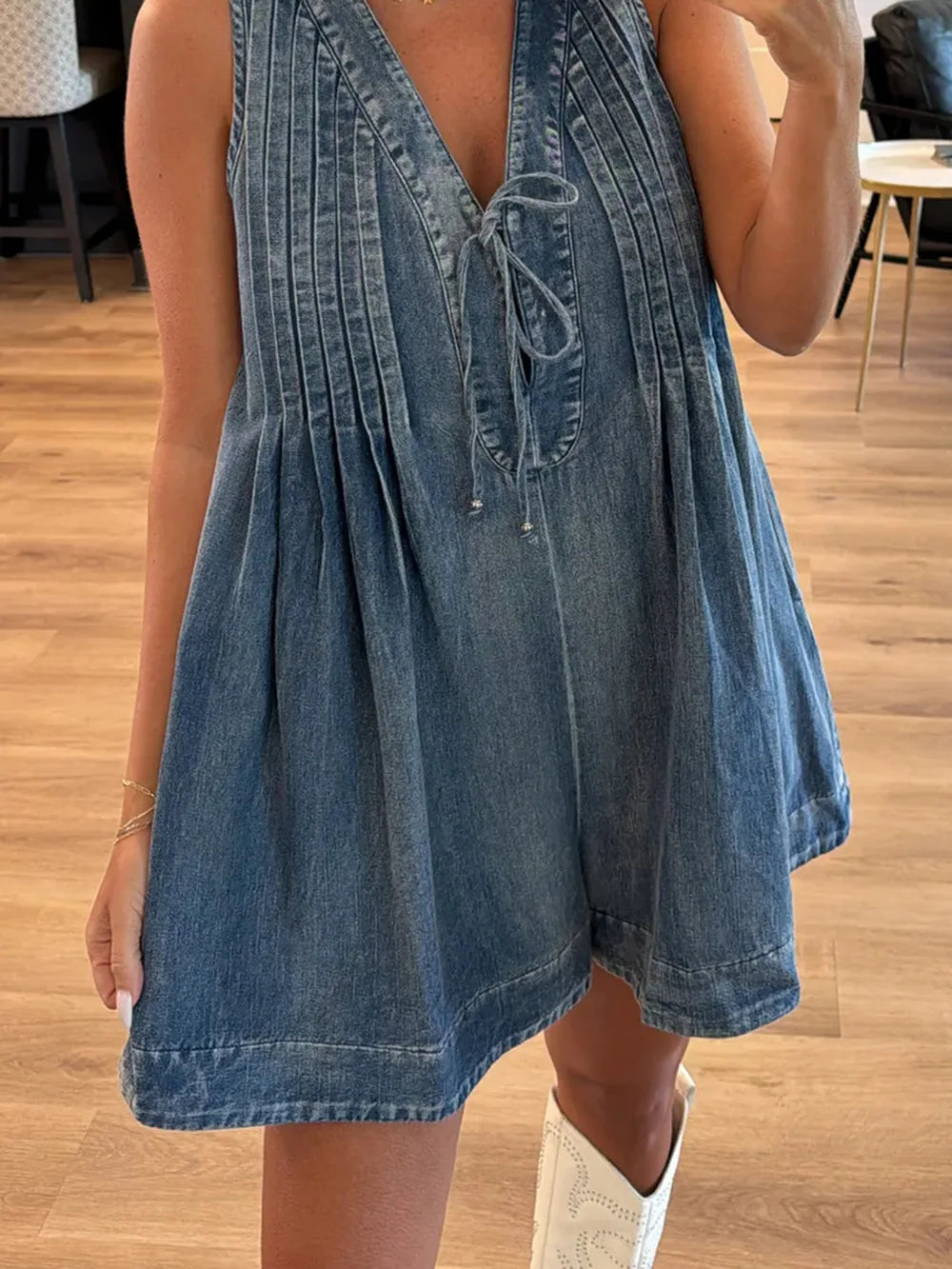Tied Romper Pockets (6)