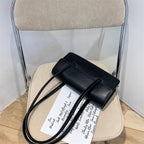 Minimalist Solid Color Shoulder Bag photo 3