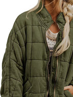 Quilted Zip Up Outerwear (2)