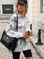 Printed Round Neck Sweatshirt (5)