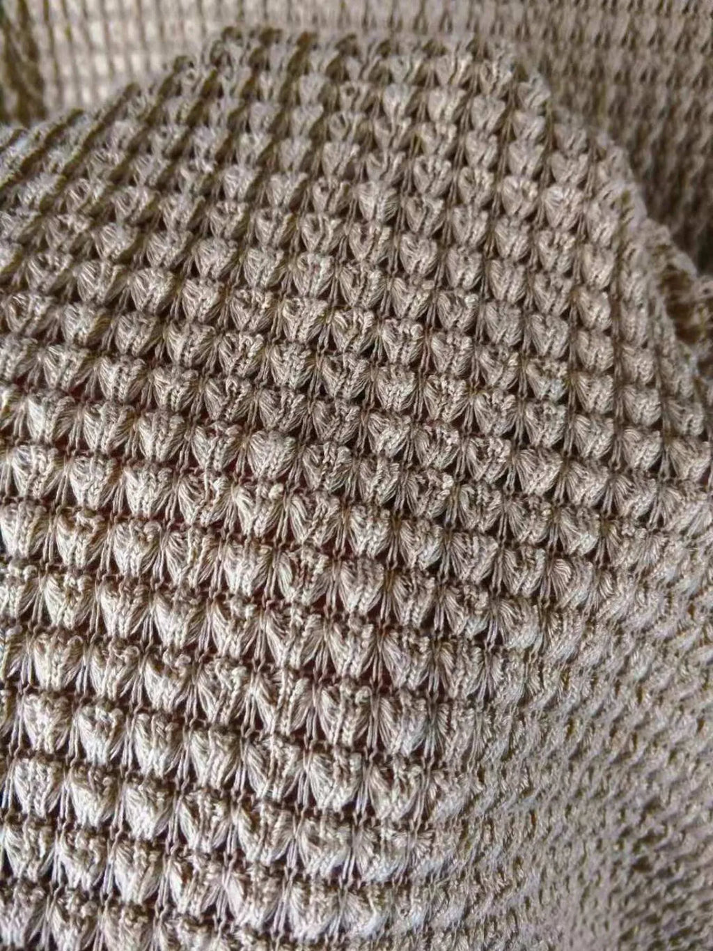Full Size Open Front Waffle Knit Cardigan Plus (16)