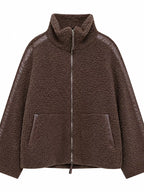 Sherpa Zip-up Outerwear (22)