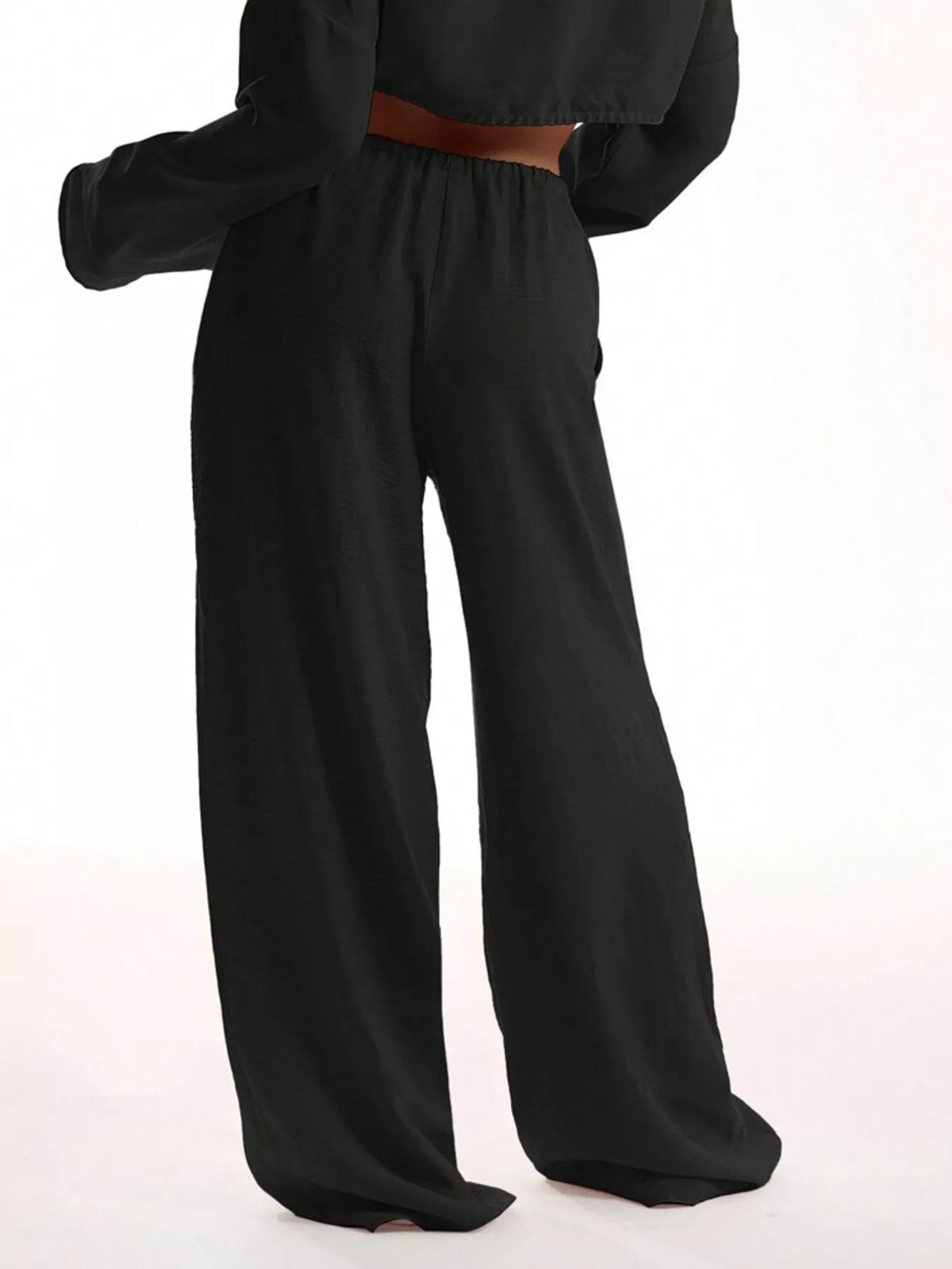 Drawstring Wide Leg Pants (9)