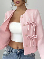 Bow Detail Cropped Outerwear (23)