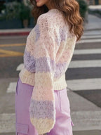 Block Button Up Cardigan (2)