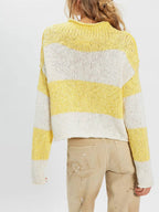 Chunky Knit Striped Sweater (10)