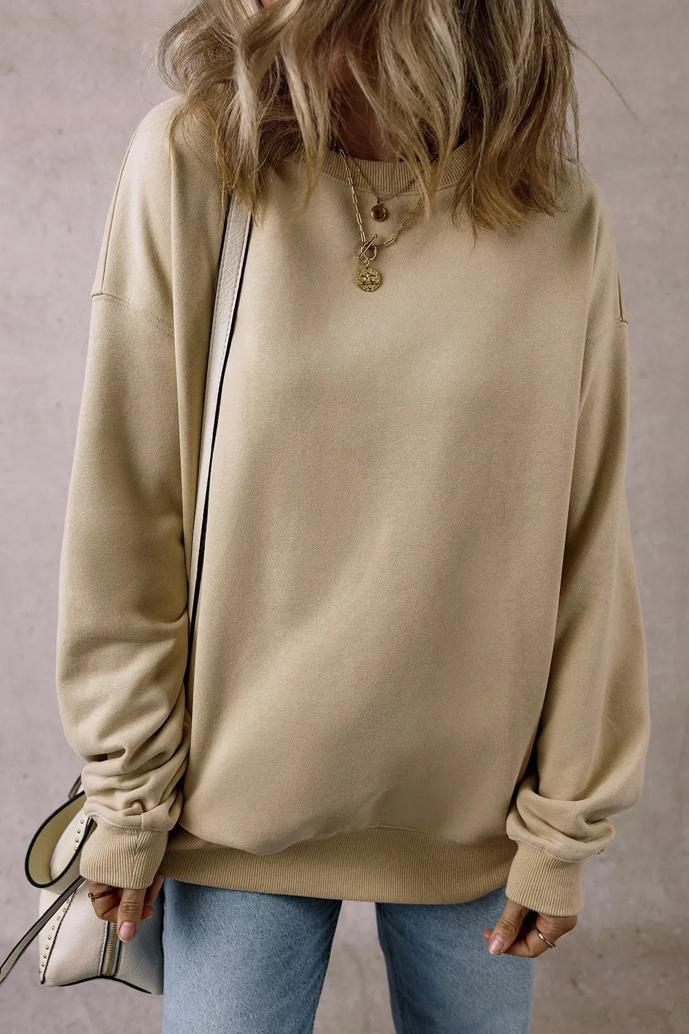 Round Neck Long Sleeve Sweatshirt (7)