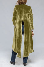 Slit Back Open Front Cardigan (7)