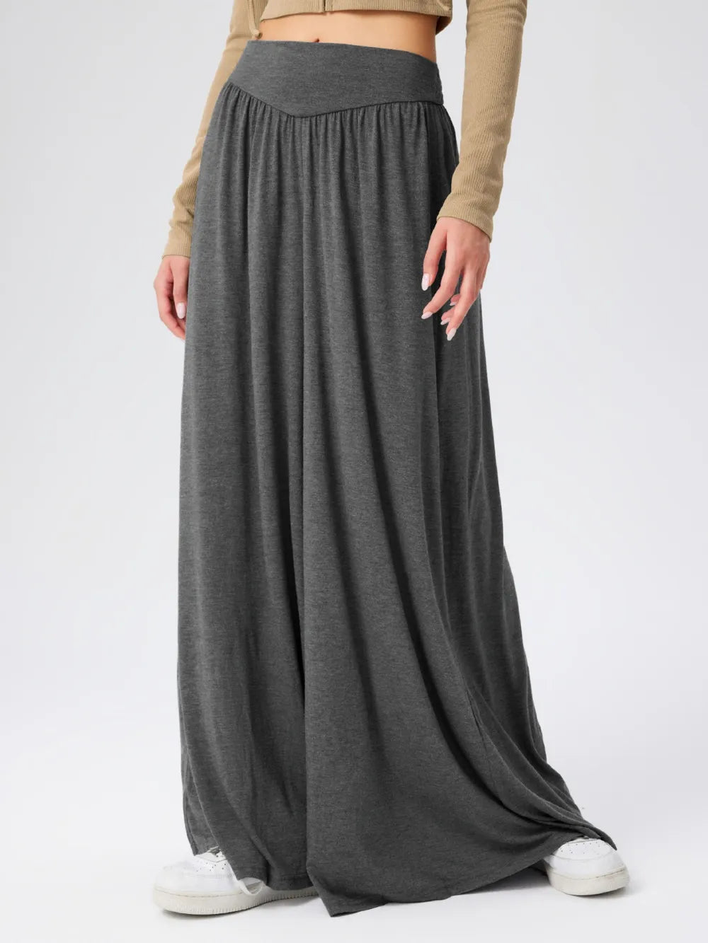 High Waist Wide Leg Pants (2)