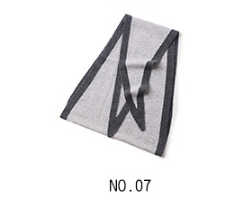 Cashmere Knitted Scarf variant CJNSFSWJ00328-Light grey